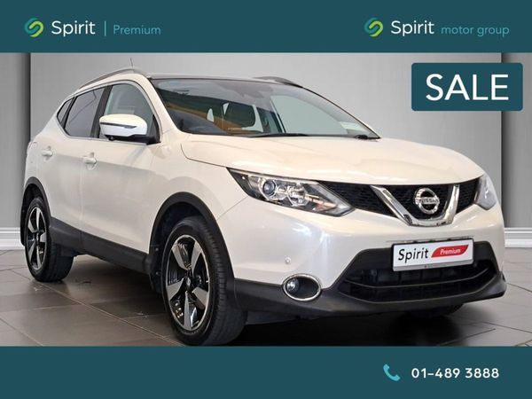 Nissan Qashqai SUV, Petrol, 2017, White
