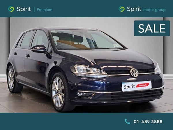 Volkswagen Golf Hatchback, Petrol, 2018, Blue