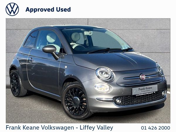 Fiat 500 Hatchback, Petrol, 2018, Grey