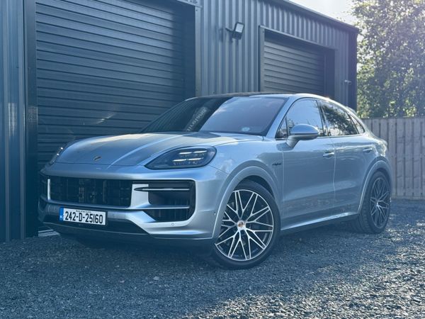 Porsche Cayenne Coupe, Petrol Hybrid, 2024, Silver