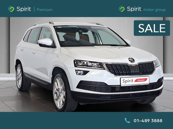Skoda Karoq SUV, Petrol, 2022, White