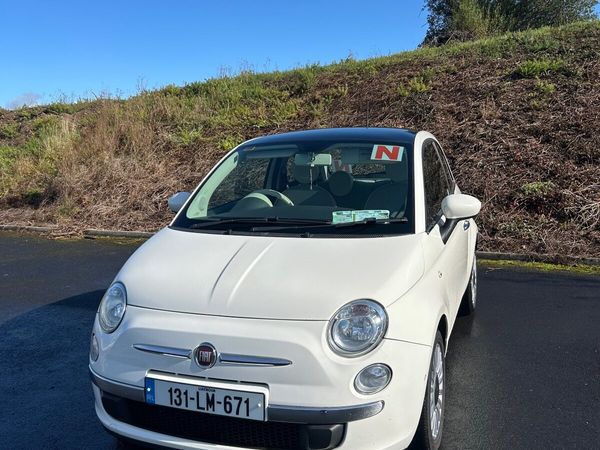 Fiat 500 Hatchback, Petrol, 2013, White