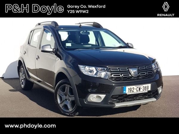 Dacia Sandero Stepway Hatchback, Petrol, 2019, Black