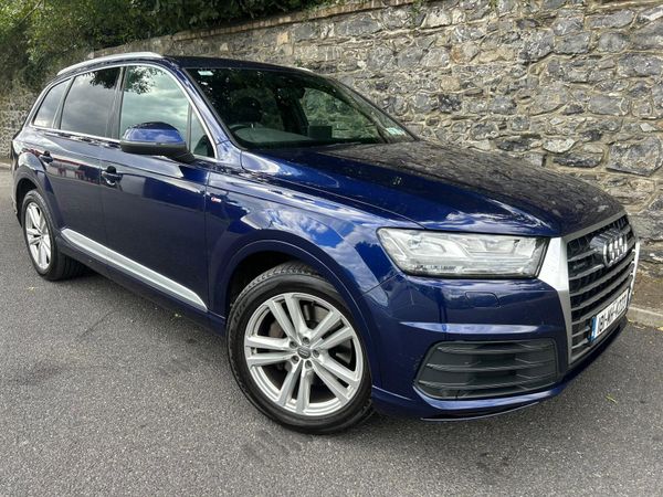 Audi Q7 SUV, Diesel, 2018, Blue