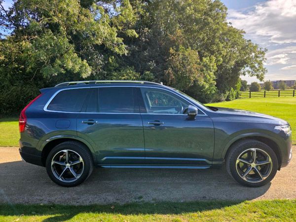 Volvo XC90 SUV, Petrol Plug-in Hybrid, 2017, Blue