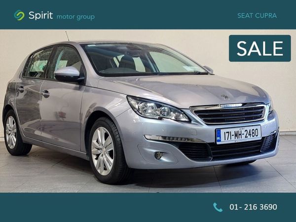 Peugeot 308 Hatchback, Petrol, 2017, Grey