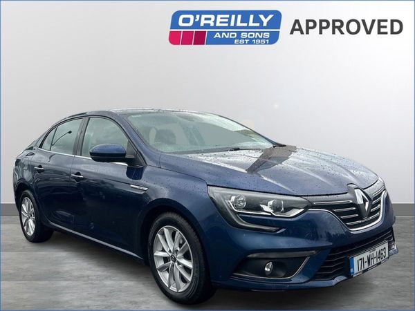 Renault Megane Saloon, Diesel, 2017, Blue