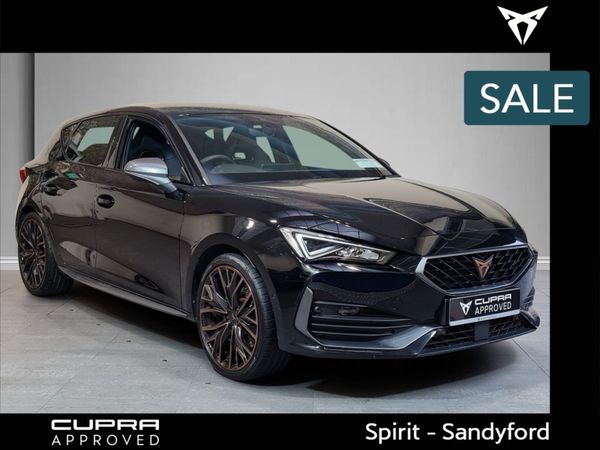 Cupra Leon Hatchback, Petrol Plug-in Hybrid, 2024, Black