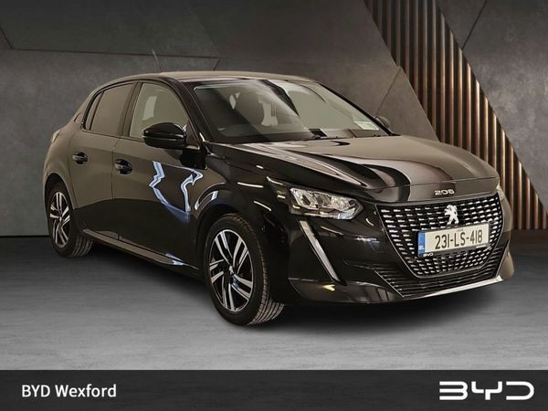 Peugeot 208 Hatchback, Petrol, 2023, Black