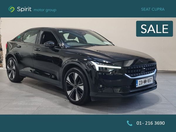 Polestar 2 Saloon, Electric, 2023, Black