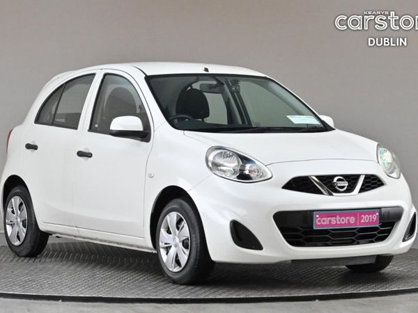 Nissan March Hatchback, Petrol, 2019, White