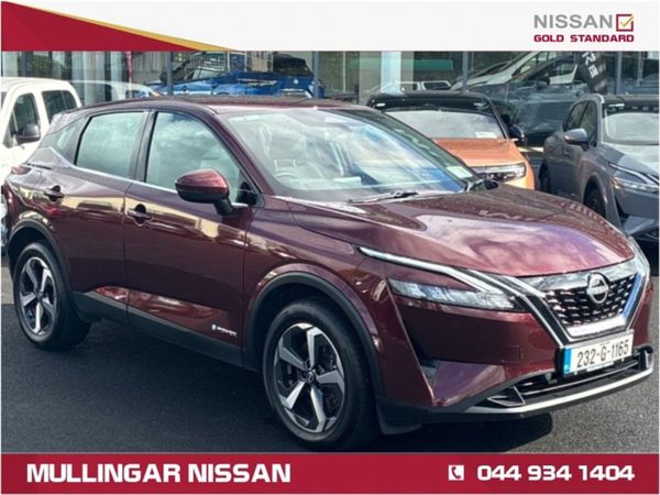 Nissan Qashqai SUV, Hybrid, 2023, Burgundy