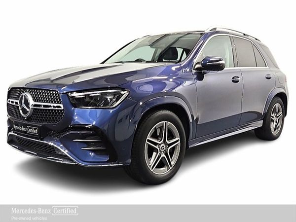 Mercedes-Benz GLE SUV, Diesel Hybrid, 2024, Blue
