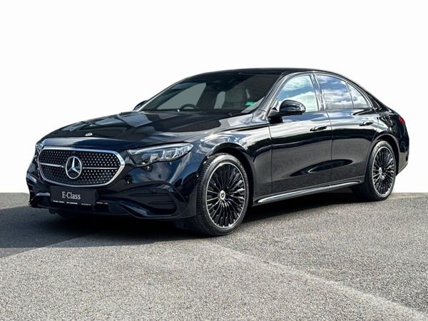 Mercedes-Benz E-Class Saloon, Diesel Plug-in Hybrid, 2025, Black