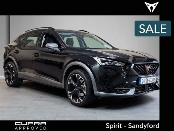 Cupra Formentor SUV, Petrol Plug-in Hybrid, 2024, Black