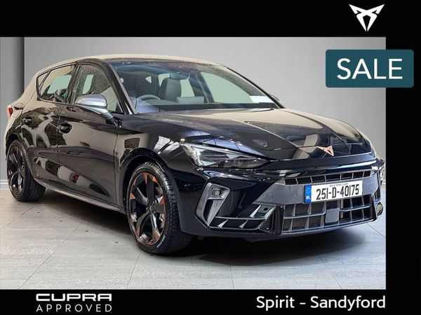 Cupra Leon Hatchback, Petrol Hybrid, 2025, Black