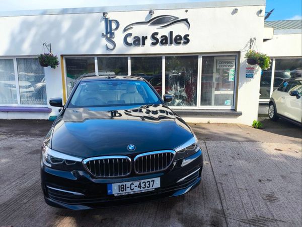 BMW 5-Series Saloon, Diesel, 2018, Black