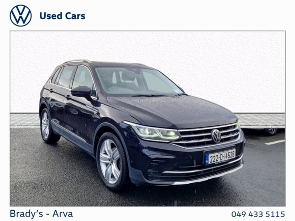 Volkswagen Tiguan SUV, Diesel, 2022, Black