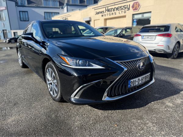 Lexus ES Saloon, Petrol Hybrid, 2020, Black