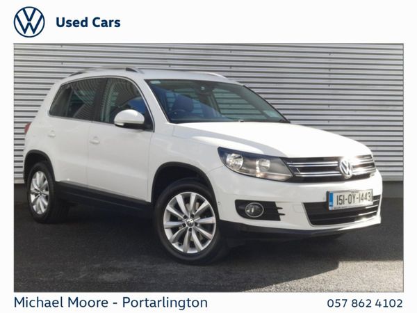 Volkswagen Tiguan SUV, Diesel, 2015, White