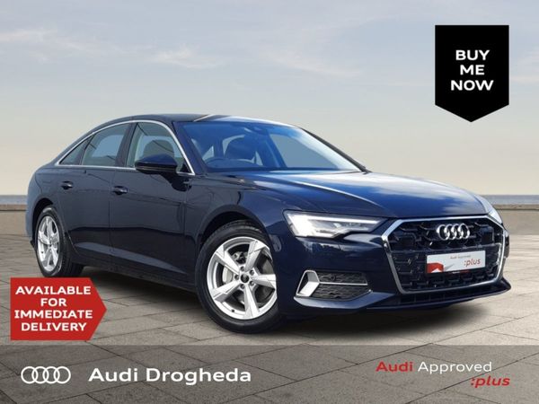 Audi A6 Saloon, Diesel Hybrid, 2025, Blue