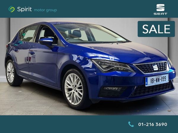 SEAT Leon Hatchback, Petrol, 2018, Blue