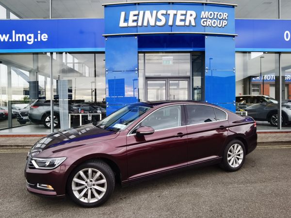 Volkswagen Passat Saloon, Diesel, 2018, Red