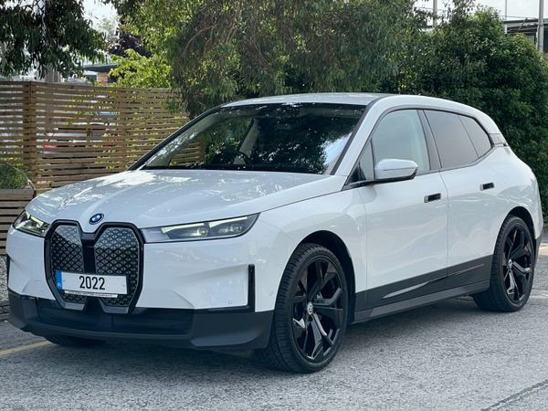 BMW iX SUV, Electric, 2022, White