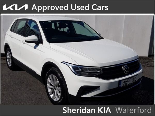 Volkswagen Tiguan SUV, Diesel, 2021, White