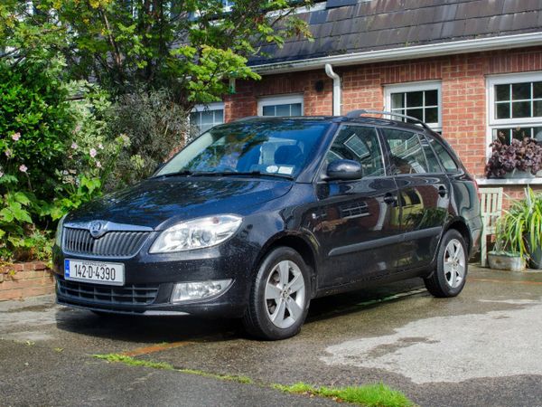Skoda Fabia Estate, Petrol, 2014, Black