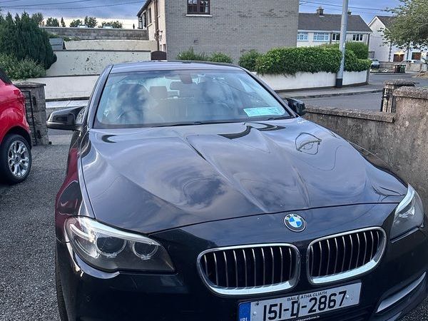 BMW 5-Series Saloon, Diesel, 2015, Black