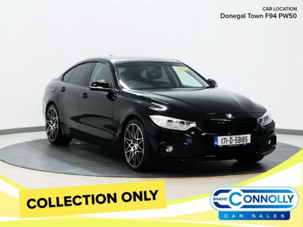 BMW 4-Series Coupe, Diesel, 2017, Black