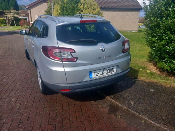 Renault Megane Estate, Diesel, 2012, Silver
