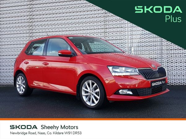 Skoda Fabia Hatchback, Petrol, 2020, Red