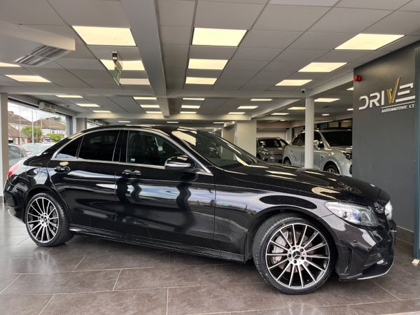 Mercedes-Benz 300 Saloon, Diesel Hybrid, 2021, Black
