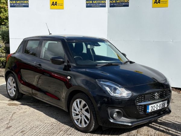Suzuki Swift Hatchback, Petrol, 2021, Black
