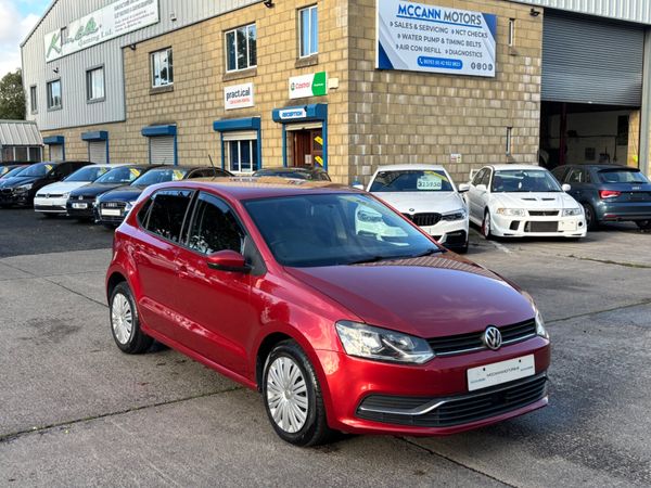 Volkswagen Polo Hatchback, Petrol, 2016, Red
