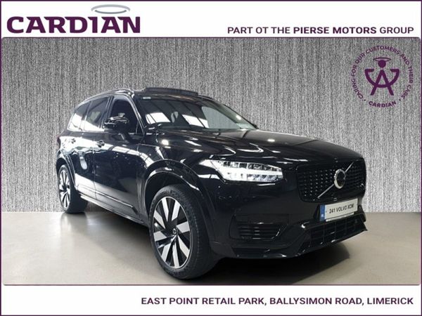 Volvo XC90 SUV, Petrol Plug-in Hybrid, 2024, Black