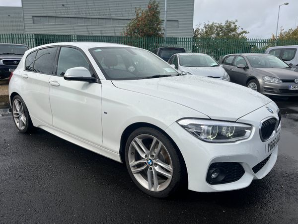 BMW 1-Series Hatchback, Diesel, 2017, White