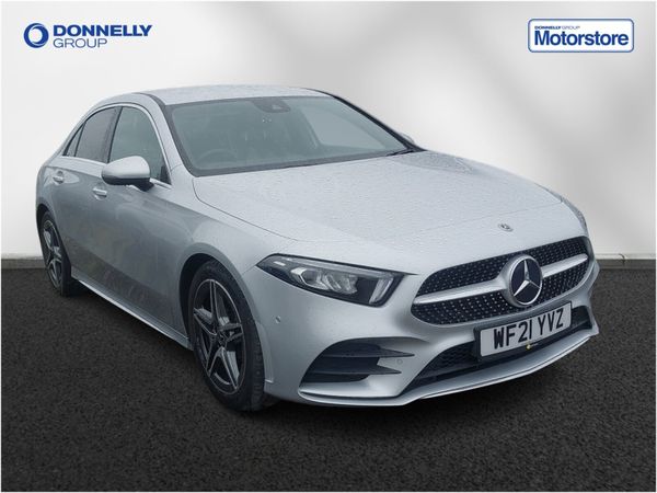 Mercedes-Benz A-Class Saloon, Diesel, 2021, Silver