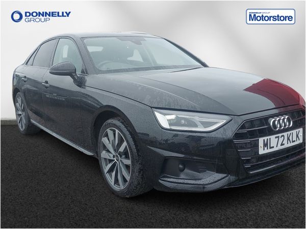 Audi A4 Saloon, Diesel, 2022, Black