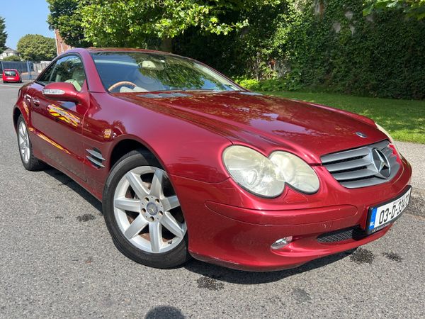 Mercedes-Benz SL-Class Convertible, Petrol, 2003, Red