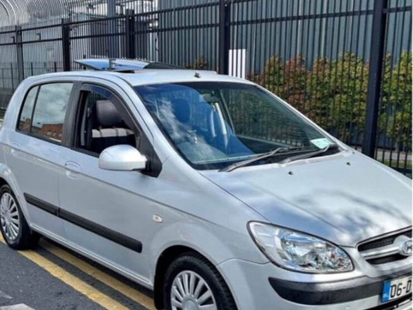 Hyundai Getz Hatchback, Petrol, 2006, Silver