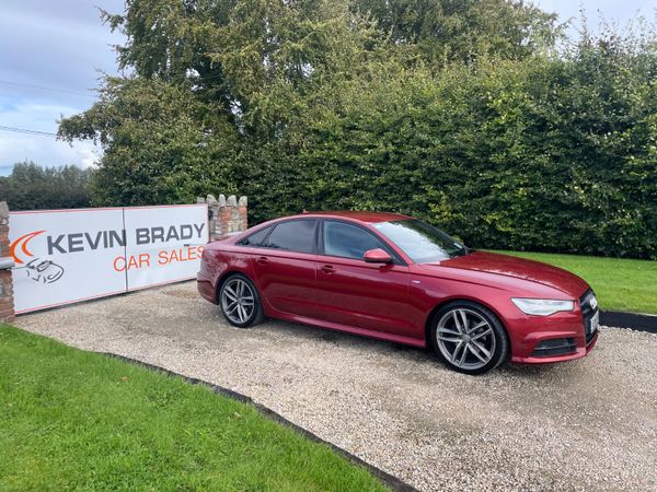 Audi A6 Saloon, Diesel, 2016, Red