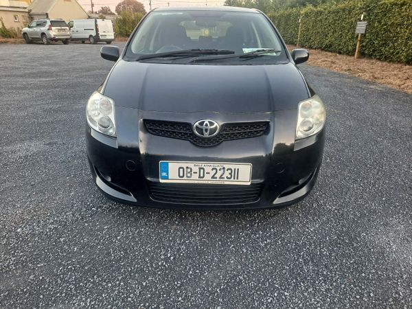Toyota Auris Hatchback, Petrol, 2008, Black