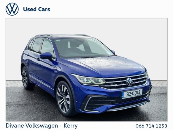 Volkswagen Tiguan SUV, Diesel, 2021, Blue
