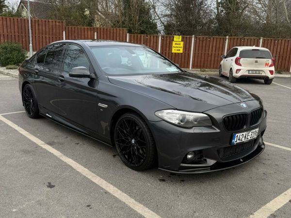 BMW 5-Series Saloon, Diesel, 2014, Grey