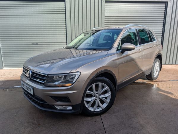 Volkswagen Tiguan SUV, Diesel, 2017, Beige
