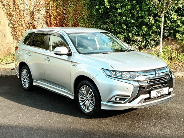 Mitsubishi Outlander SUV, Petrol Plug-in Hybrid, 2020, Silver