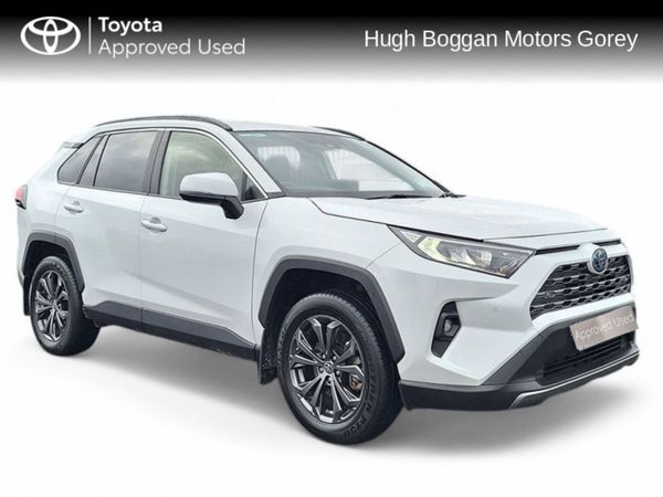 Toyota RAV4 SUV, Petrol Hybrid, 2023, White